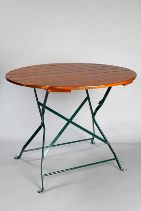 Gartentisch Klassik, rund - 1