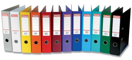 Plastik-Ordner Esselte 75 mm (11 Modelle) - 1