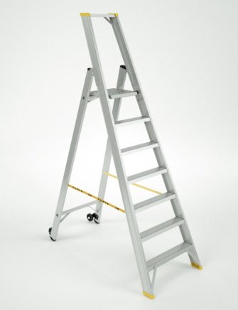 Stufenleiter Forte, einseitig begehbar (6 Modelle) - 1