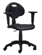 Werkstattstuhl 1290 PU MEK - 1