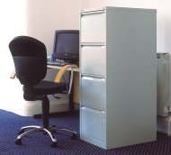 Aktenschrank Bisley BS4E/A4 - Einlegeboden mit Trennwänden - 10