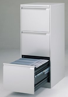 Aktenschrank Bisley BS3E/A4 - Einlegeboden mit Trennwänden - 2