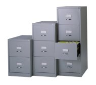 Aktenschrank Bisley BS3E/A4 - Einlegeboden mit Trennwänden - 9