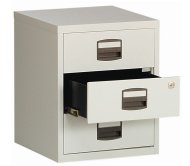 Aktenschrank BISLEY  PFAM3S, mobil - 2