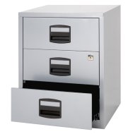 Aktenschrank BISLEY  PFAM3S, mobil - 1