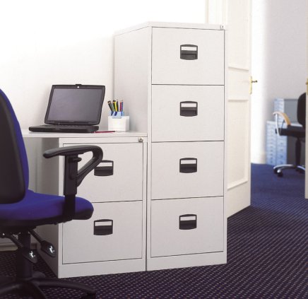 Aktenschrank Bisley A4CC2H1A - Einlegeboden mit Trennwänden - 6