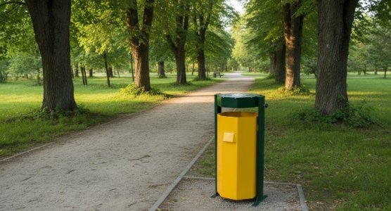 Abfallbehälter für außen