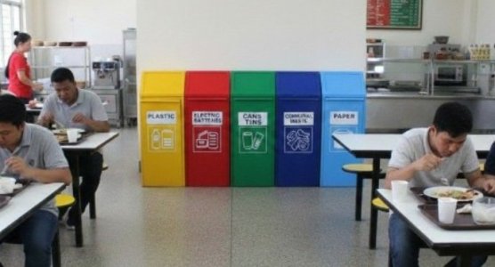 Mülltrenncontainer