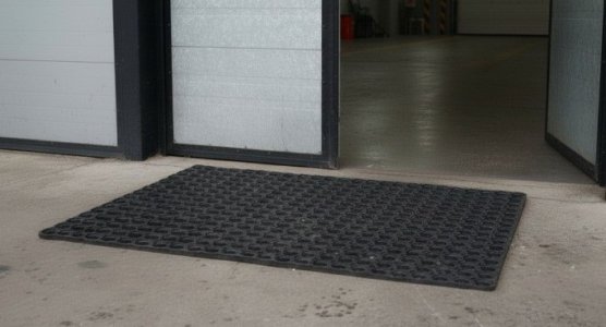 Bodenplatten, Fußmatten