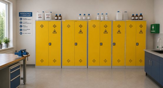 Chemikalienschränke