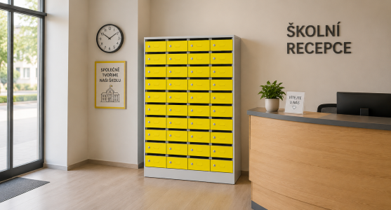Schränke für Postsortierung