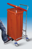 Wäsche- und Abfallwagen PEDALBAG I. ohne Beutel (5 Modelle))
