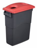 Deckel für Mülltrennbehälter EcoSort - Farbe Rot