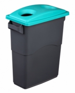 Deckel für Mülltrennbehälter EcoSort - Farbe Blaugrün