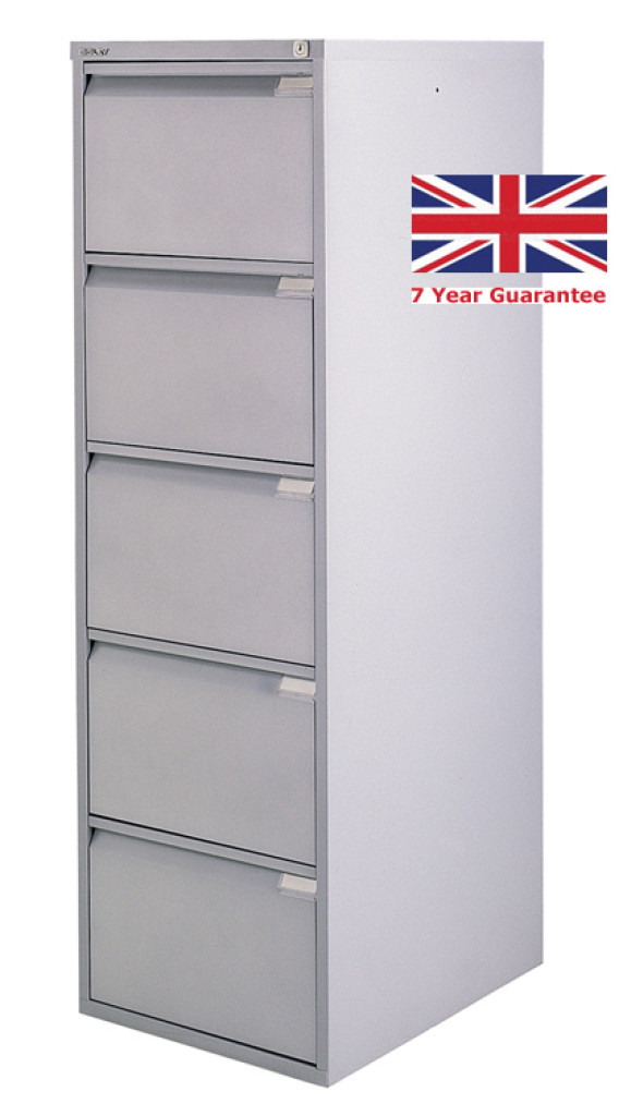 Aktenschrank Bisley BS5E/A4+FLS | Metalsteel