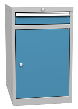 Schubladenschrank mit Türen DPK 01E1 - 1