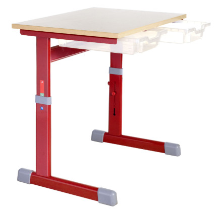 Schüler-Zweier-Tisch SRD, höheneverstellbar (4 Modelle) - 4