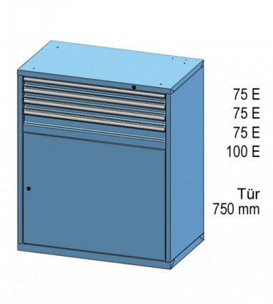 Schubladenschrank ZC 120-1 - 2