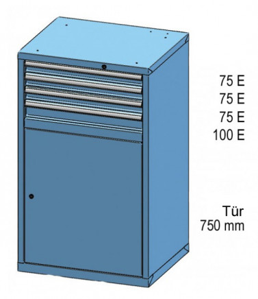 Schubladenschrank ZD 120-1 - 2