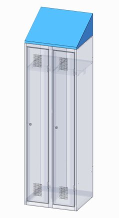 Schrägdach XKS90 - Breite 900 mm