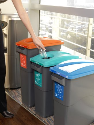 Mülltrennbehälter EcoSort - 87 l - 5