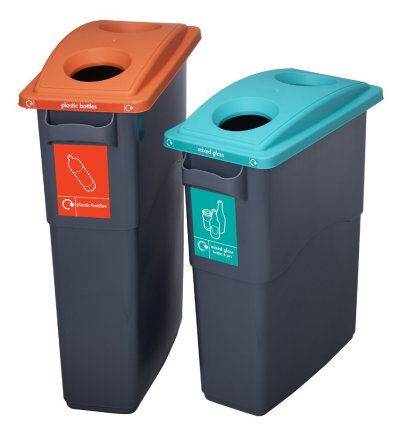 Mülltrennbehälter EcoSort - 87 l - 4