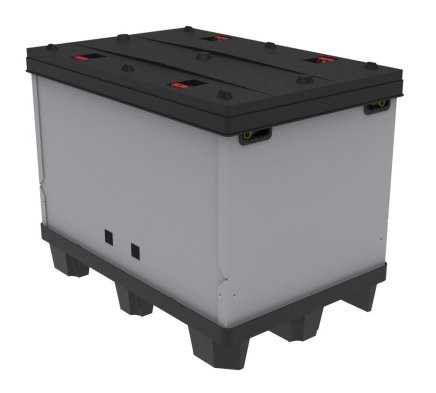 TPS Paletten-Faltbox 1208 (2 Modelle) - 2