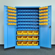 Werkstattschrank Kovos mit Sichtlagerkästen  SPZ_11_0003 (9 Modelle)