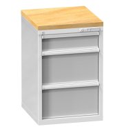 Buchenplatte für Schubladenschränke POLAK ZA 27 x 27D