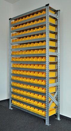 Regal mit Sichtlagerkästen 877851019 (7 Modelle) - 2