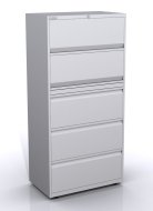 Kombischrank mit Flipptüren und Schubladen SYC08/50/2/3