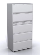 Kombischrank mit Flipptüren und Schubladen SYC08/50/2/3