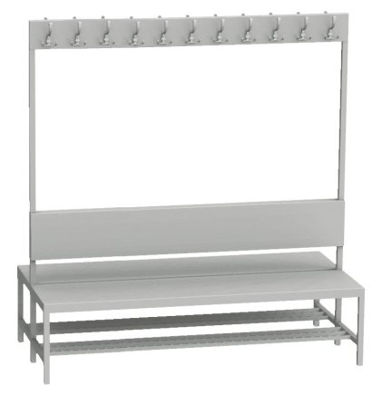 Garderobenbank LAV 15V2 - Breite 1500 mm