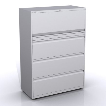 Kombischrank mit Flipptüren und Schubladen SYC10/43/1/3