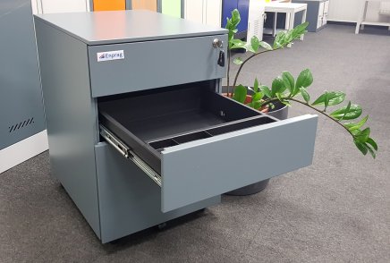 Büro-Rollcontainer HDT-03C, 3 Schubläden - 2