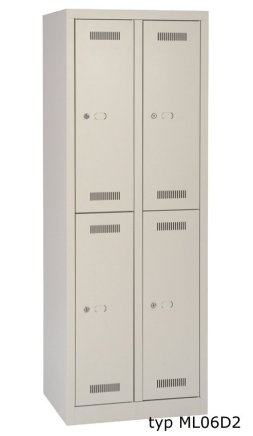Garderobenschrank Bisley ML06D2
