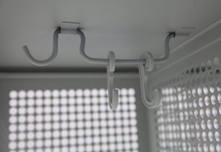 Gitterschrank 22368, 2 Abteile - 1