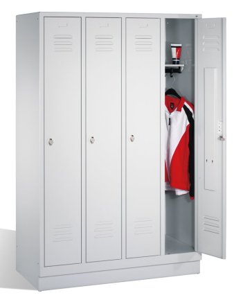 Garderobenschrank CP 8020-40, mit Sockel