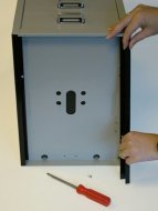 Kantenschutz für die Schränke Bisley Serie A3