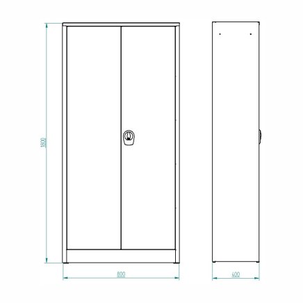 Raumpflegeschrank C39745 - 1