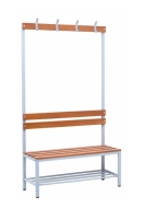 Garderobenbank SBU/BG.200 - Breite 2000 mm