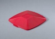 DURABIN LID SQUARE 40 - Farbe Rot