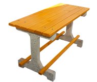 Parktisch aus Beton