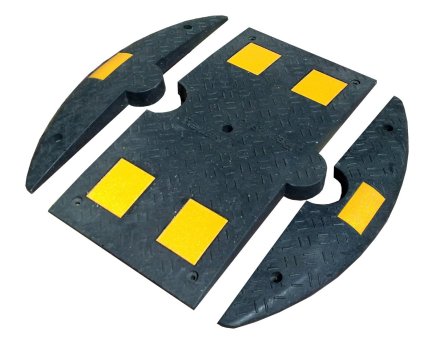 Abschlusselement für Fahrbahnschwellen 30 km/h, universal - 2