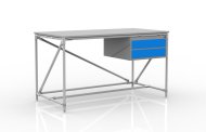 Werkbank mit zwei Schubladen Breite 1500 mm, 24040538