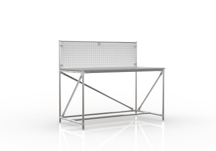 Werkbank mit Lochplatte 24040830, Breite 1500 mm - 4