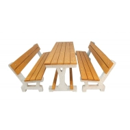 Gartenmöbelset Golem, aus Beton