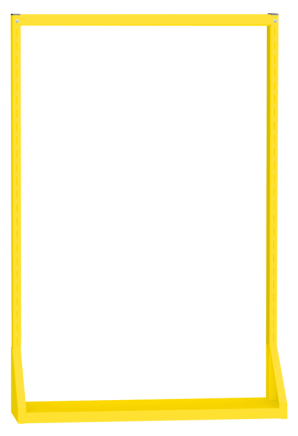 Gestell für Lochplatten-Stellwand PSZ 12A - 9