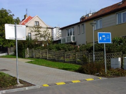 Abschlusselement für Fahrbahnschwellen 30 km/h, schwarz - 6