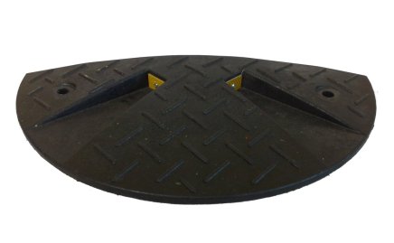 Abschlusselement für Fahrbahnschwellen 30 km/h, schwarz - 2